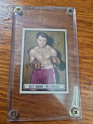 1951 Topps Ringside Boxing Billy Graham #74 card