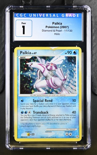 Palkia graded CGC 1 for sale on eBay