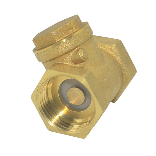 1" NPT Threaded Brass Swing check Valve non-return for water oil