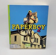 Paperboy 2 Mindscape IBM PC Big Box Rare Big Box