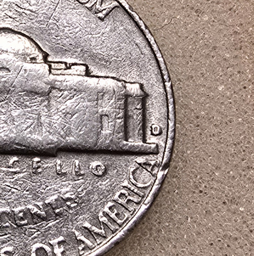 Extremely RARE!! 1964 D Jefferson Nickel - Error Coin - Picture 5 of 12