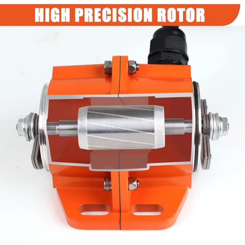 Concrete Vibrator Vibration Motor 30W Single Phase AC 110V 3600rpm Aluminum A... - Picture 3 of 7