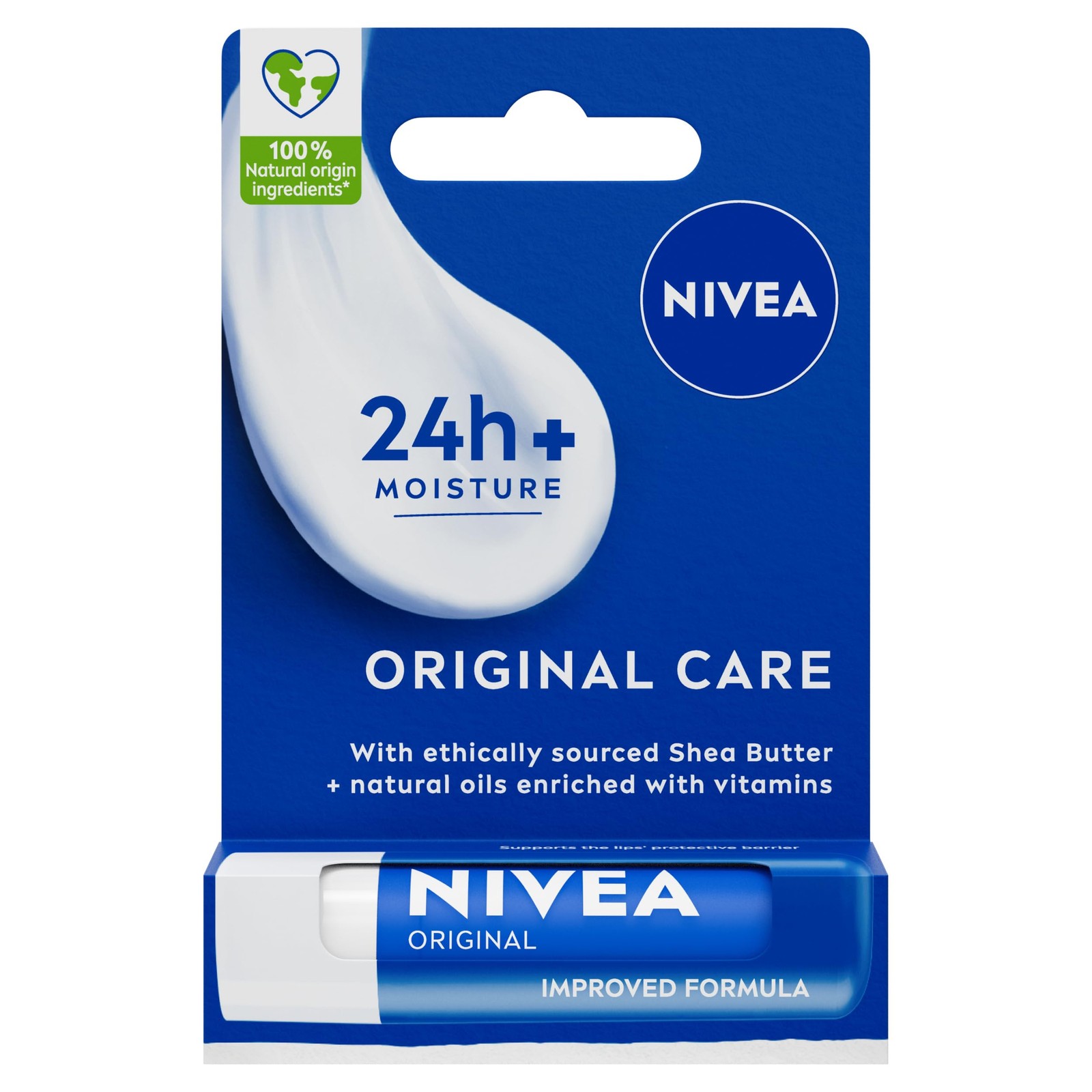 Nivea Original Care Lip Balm 4.8g - Pack of 6 - Image 3