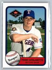 2001 Fleer Platinum #341 Frank Catalanotto MLB Texas Rangers