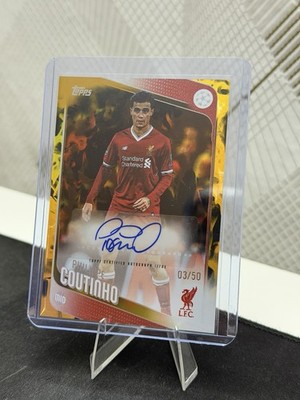 Philippe Coutinho Auto /50 UCC Flagship 2025-26 Liverpool FC