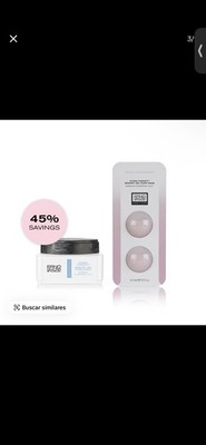 Erno Laszlo Sleep Mask Gel Pink Face Set 2 x 5 ml Hydra-Therapy Memory