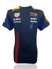 MAX VERSTAPPEN SIGNED RED BULL RACING ORACLE F1 T-SHIRT (ACG CERT AG19012)