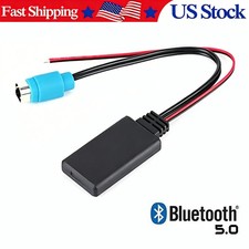 Bluetooth Adapter AUX Audio Cable Fit For Alpine KCE-236B KCE-422I CDA-9886/R