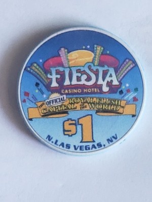 1.00 Casino Chip FIESTA Las Vegas Nevada
