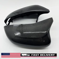 Real Carbon Fiber Mirror Cover Cap Replacement Fits For BMW F92 F93 M8 18+
