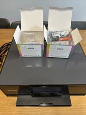 Canon Pixma TS9120 All in One Inkjet Printer with Box Tested & Works NEEDS INK