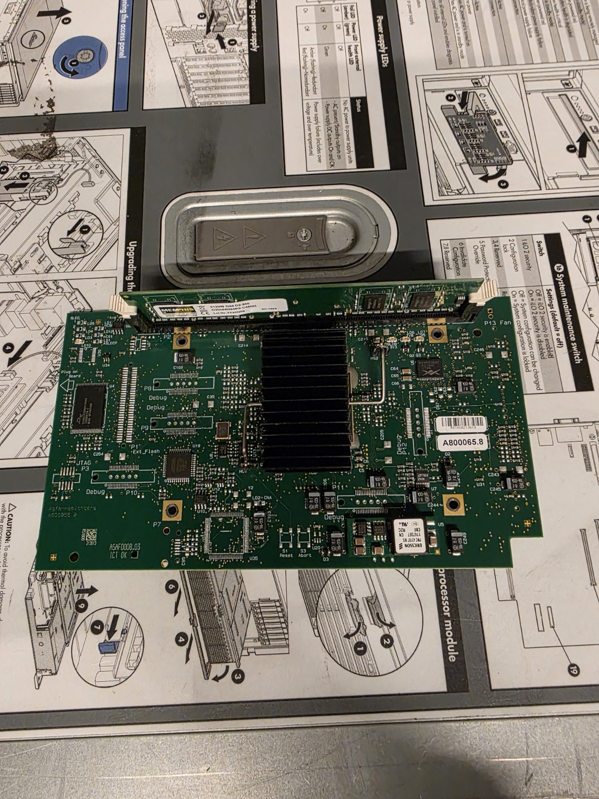 AGFA drystar 5301 Mainboard+ram 512mb A800065.8 Rs1808213613 A600256.2