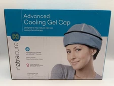 NIB NatraCure Advanced Cooling Gel Cap For Migraine & Reduce Hair Loss w/ Chemo