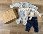 NEWBIE Baby Boy Going Home Outfit Set Newborn 1-2 Months Up To 56cm Gift Box