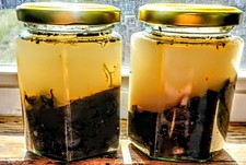 Mississippi Mud & River Water Souvenir 9 oz pot fantaisie Dubuque Iowa Own America