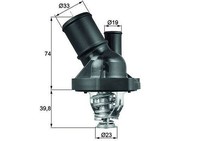 Mahle Thermostat, KüHlmittel U.A. FüR Ford, Mazda, Volvo