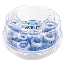 Philips Avent Microwave Steam Sterilizer SCF281/05 Kills 99.9 Germs Compact