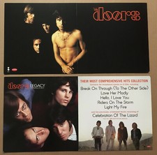 Jim Morrison THE DOORS Rare 2003 DOUBLE SIDED PROMO POSTER FLAT of best CD 24x12