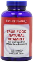 Higher Nature True Food Vitamin E (200iu) Pack Of 180 Pack Of 1 Higher Nature True Food Vitamin E (200iu) Pack Of 180 Pack Of 1