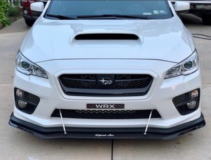 2017 2018 Subaru Wrx Sti Front Lip Splitter V1 Apr Support Rods Image Is Loading 2017 2018 Subaru Wrx Sti Front Lip Splitter