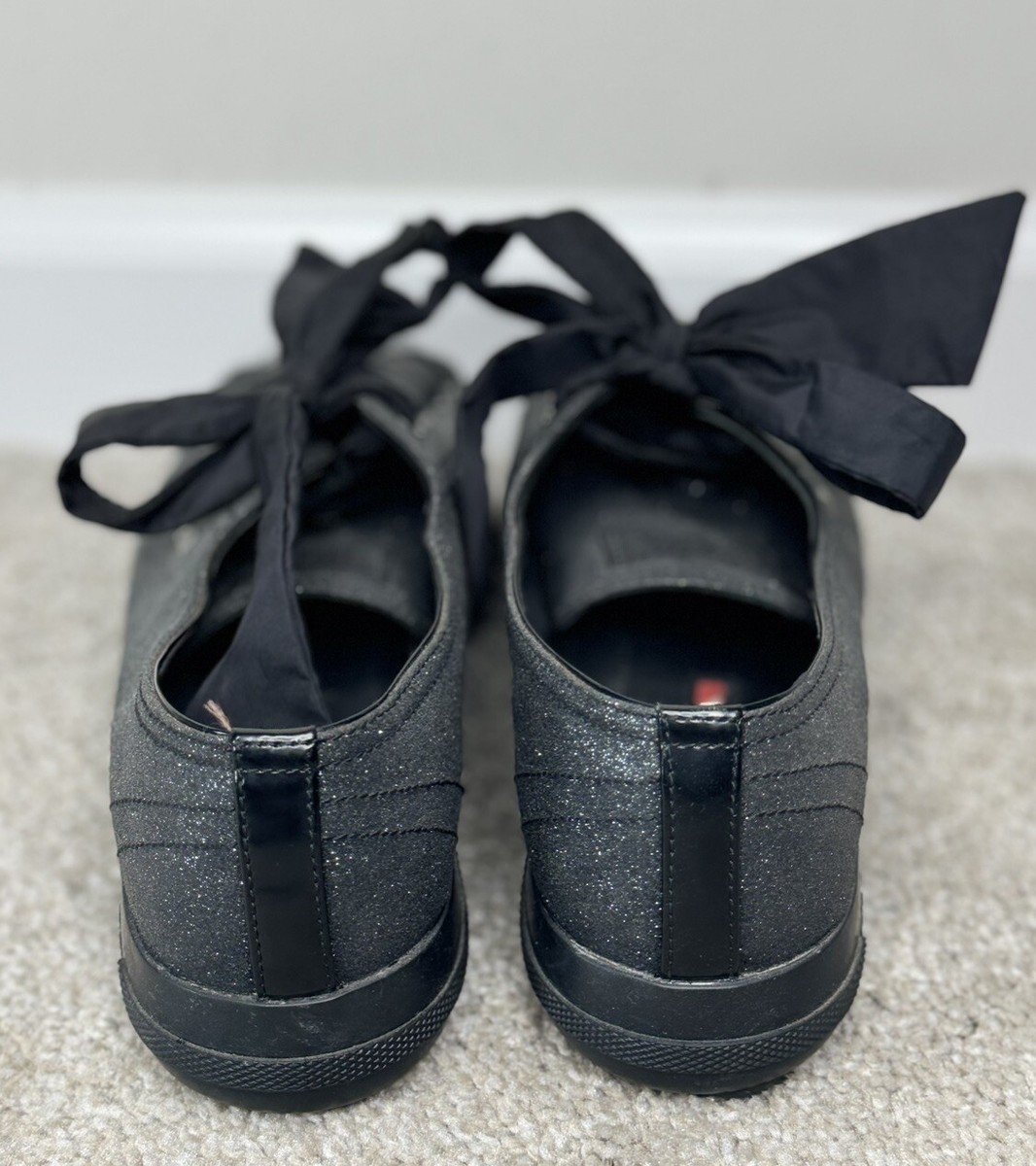 数量限定!EXPRESS便可◎PRADA キラキラ スパンコール スニーカー org.jpg