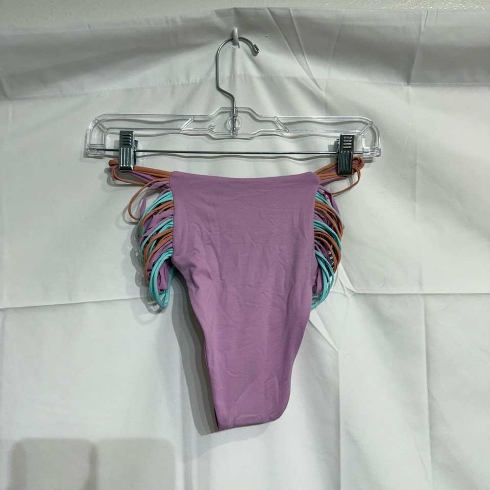 Isabella Rose Lavender Lucca High Waist Bikini Bottom Sz S NWT eBay