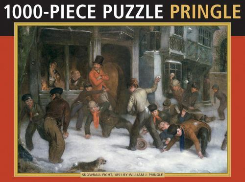 Pringle: 1000-Piece Puzzle : Snowball Fight, 1851, by William J. Pringle by ...