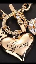 Image of Designer Ladies GUESS Gold Tone New Style Bangle/Bracelet RRP £89 ($114)