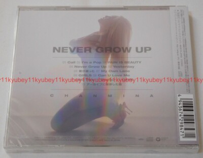 New Chanmina Never Grow Up Limited Edition CD Japan WPCL