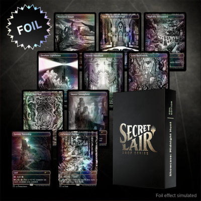 【未開封】MTG Secret Lair: Midnight Hunt MTG Secret Lair Drop Showcase: Midnight Hunt FOIL Edition New
