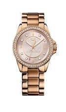 Juicy Couture Ladies Stella Rose Stone Set Bracelet Watch 1901077