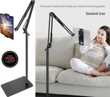 Soporte de piso para tableta con base de doble peso, soporte para tel fono.neuvo