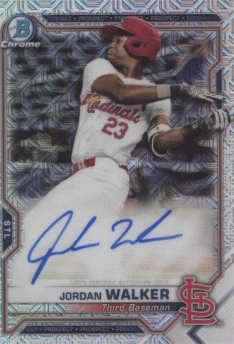 2021 Bowman Chrome #BCP-236 Jordan Walker Prospects | eBay