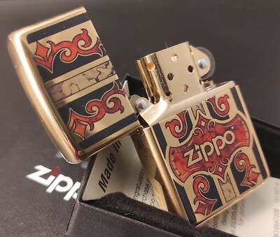 Zippo Logo/Pattern Design, Fusion, Messing/Brass 60003425