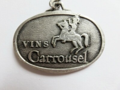 779 - Keychain: Carrousel wines - Cavalier - Bordeaux coast wines