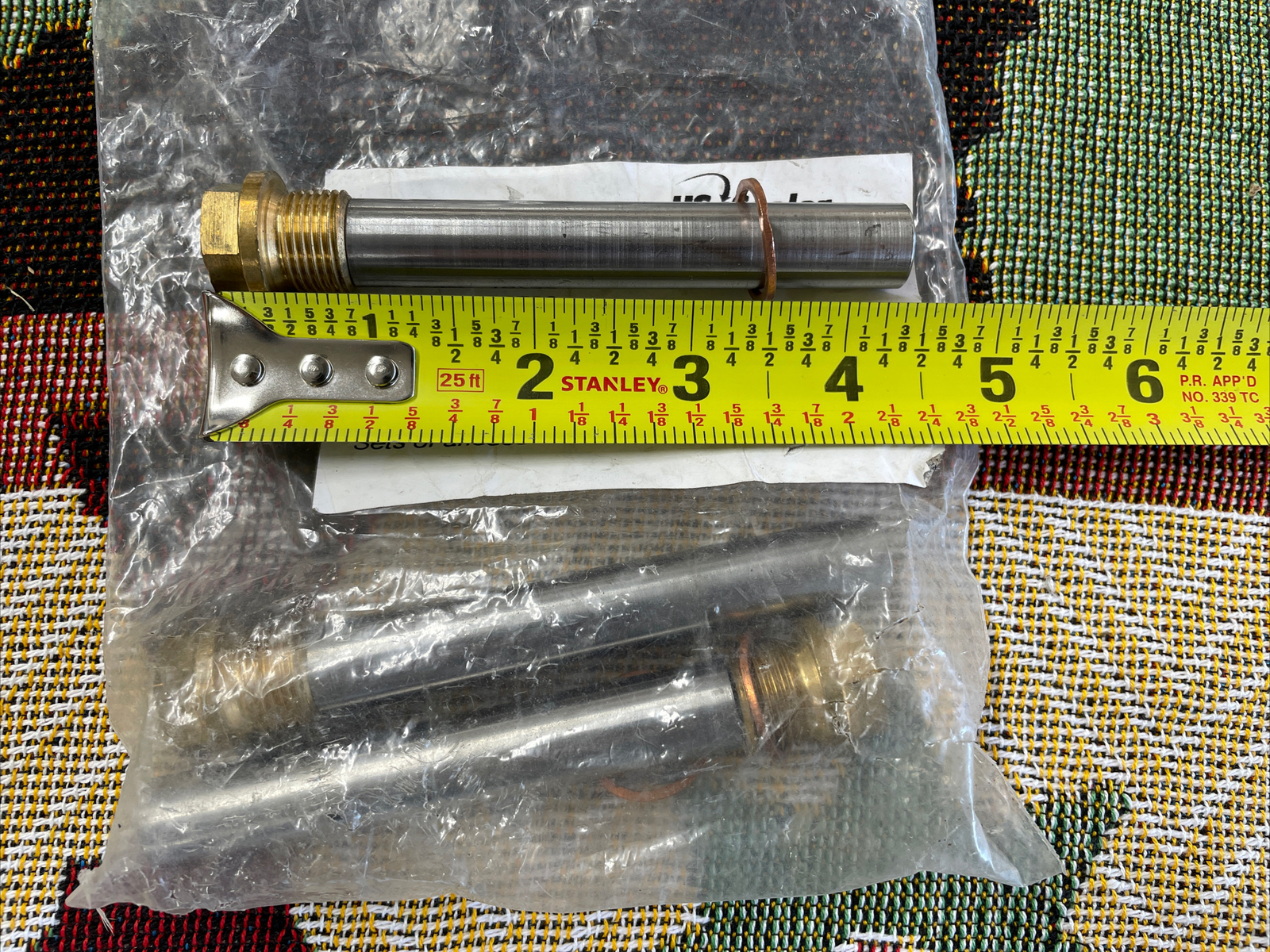 HS Cooler GmbH Wittenburg 3pc Anodes 3/8" KL1021 for coolertype K12 K