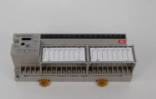 Omron SRT2-ID16T-1 Remote I/O Terminal, 16 Point, PNP, 3-Tier Block, 24 VDC