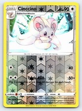Cinccino 125/172 Reverse Holo Brilliant Stars Pokemon Card - NM