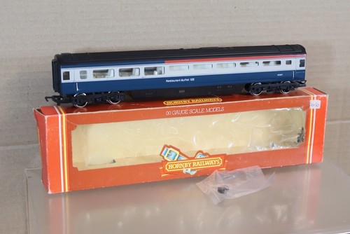 HORNBY R427 R430 BR INTERCITY BLAU GRAU MK3 RESTAURANT BUFFETWAGEN REISEBUS 40307 ol | Condition: Used