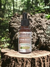 Osha Root Tincture - Respiratory System Alcohol Free 