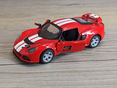 2012 Lotus Exige S Toy Car Kinsmart 1/32 Scale KT5361 Red #3