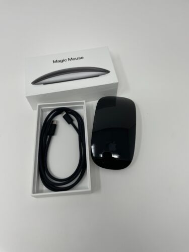APPLE Magic Mouse 2 Wireless Bluetooth Multi-Touch MMMQ3AM/A Model A1657 -  Black