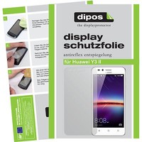 2X Schutzfolie FüR Huawei Y3 Ii Matt Displayschutzfolie Folie Dipos Displayfolie