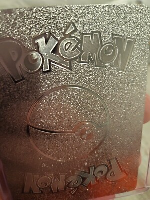 Pikachu Silver Foil Fan Art Textured Collector Pokemon Card