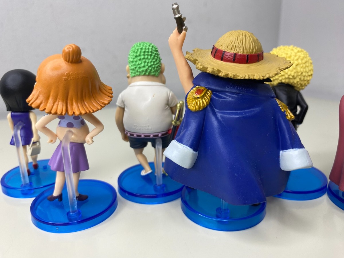 One Piece WCF FAKE STRAW HAT PIRATES Set of 8 Figures Loose Vol.23