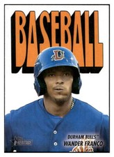 2021 Topps Heritage Minor League #72TPCC-21 Wander Franco 1972 Topps Pack Cover