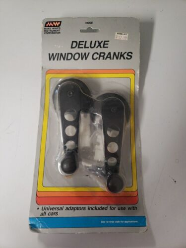 NOS Deluxe Window Cranks Make Waves Instrument Corporation - Picture 1 of 2