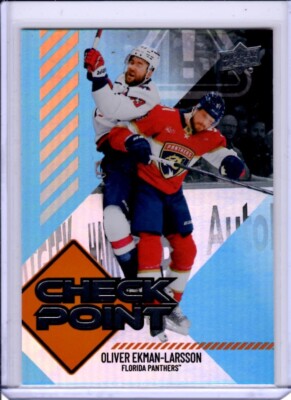 2024-25 Upper Deck Series 1 Oliver Ekman-Larsson Check Point  Card # CP-22