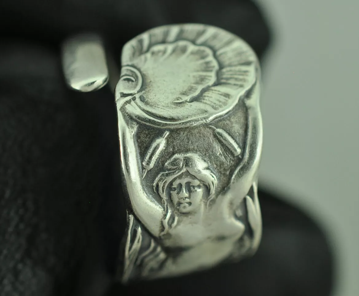 Mermaid spoon ring sale