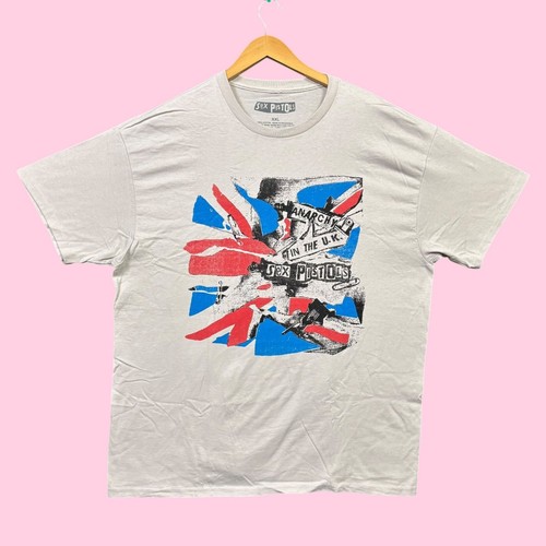 Sex Pistols Anarchy in the U.K. Punk Rock Band Tee Xxl